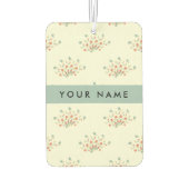 Blau und Rot, Blau, Ihr Name Autolufterfrischer (Rückseite)