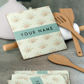 Blau und Rot, Blau, Ihr Name Fliese