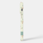 Blau und Rot, Blau, Ihr Name iPhone Hülle (Linke Seite)