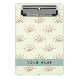 Blau und Rot, Blau, Ihr Name Mini Klemmbrett