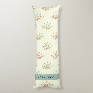 Blau und Rot, Blau, Ihr Name Seitenschläferkissen