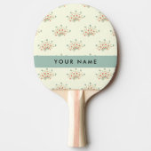 Blau und Rot, Blau, Ihr Name Tischtennis Schläger (Vorderseite)