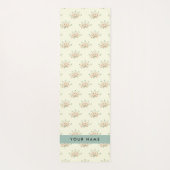 Blau und Rot, Blau, Ihr Name Yogamatte (Rückseite)