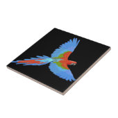 Blau und Rot Fliese (Seite)