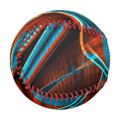 Blau und rot mit Grooves Baseball (Vorderseite Links)