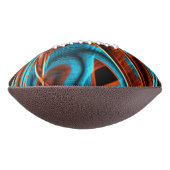 Blau und rot mit Grooves Football (Gedreht 90)