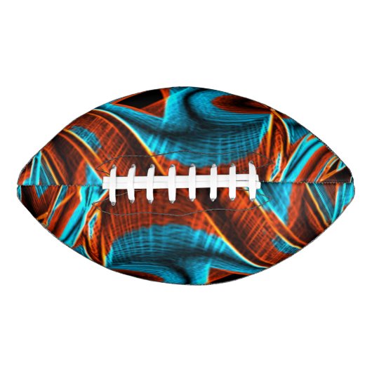 Blau und rot mit Grooves Football (Vorderseite)
