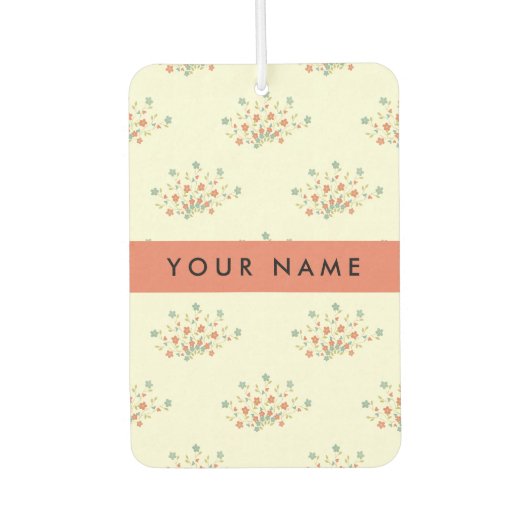 Blau und Rot, Rot, Ihr Name Autolufterfrischer (Vorderseite)