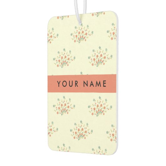 Blau und Rot, Rot, Ihr Name Autolufterfrischer (Links)