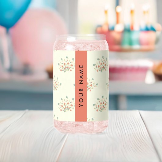 Blau und Rot, Rot, Ihr Name Dosenglas (Insitu (Baby Party))