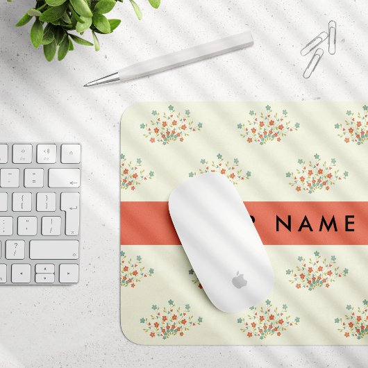 Blau und Rot, Rot, Ihr Name Mousepad