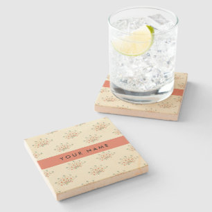 Blau und Rot, Rot, Ihr Name Steinuntersetzer