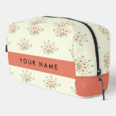 Blau und Rot, Rot, Ihr Name Waschbeutel (Rechte Ecke)