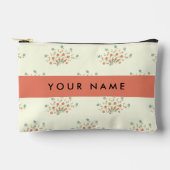 Blau und Rot, Rot, Ihr Name Zubehörtasche (Vorderseite)