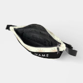 Blau und Rot, Schwarz, Ihr Name Bauchtasche (Offen)
