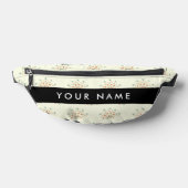 Blau und Rot, Schwarz, Ihr Name Bauchtasche (Ablage )