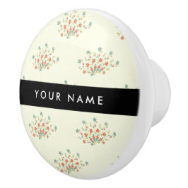 Blau und Rot, Schwarz, Ihr Name Keramikknauf