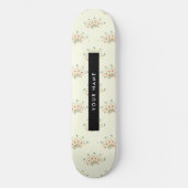 Blau und Rot, Schwarz, Ihr Name Skateboard (Vorderseite)