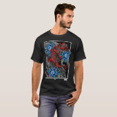 Blau und Rot T-Shirt (Vorne ganz)