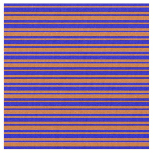 Blau- und Schokoladenfarbenes Muster Stoff (Nahaufnahme)