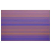 Blau- und Schokoladenfarbenes Muster Stoff (Fat Quarter (45,7 x 55,9 cm))