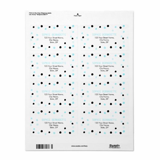 Blau und Schwarz (Vorne)