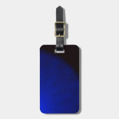 blau und schwarz gepäckanhänger (Vorderseite vertikal)