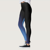 Blau und Schwarz Leggings (Links)