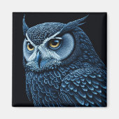 Blau und Schwarz Magnet (Vorne)