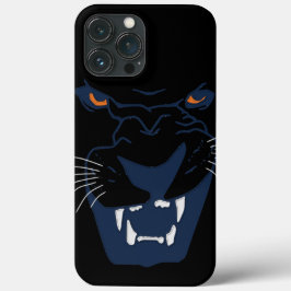 Blau und Schwarz Panther Case-Mate iPhone Hülle