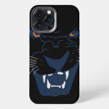 Blau und Schwarz Panther