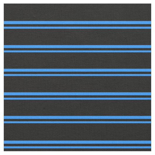 Blau und Schwarz Streifen Muster Stoff (Nahaufnahme)