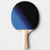 Blau und Schwarz Tischtennis Schläger (Vorderseite)