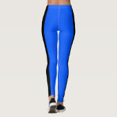 Blau- und Schwarze Leggings (Rückseite)