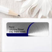 Blau und Silber als Bürstenmetall (Insitu)