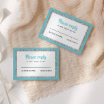 Blau und Silber Bat Mitzvah Antwort<br><div class="desc">Diese trendige Einsteckkarte weist eine fette Schrift auf der Vorderseite auf,  die in silberfarbenem Glitzer und Weiß gehalten ist und eine solide Rückfärbung aufweist. Fügen Sie den Text mithilfe des Vorlagenformulars hinzu. Ändern Sie den Schriftart,  das Layout und die Farben mithilfe der Funktion Anpassen.</div>