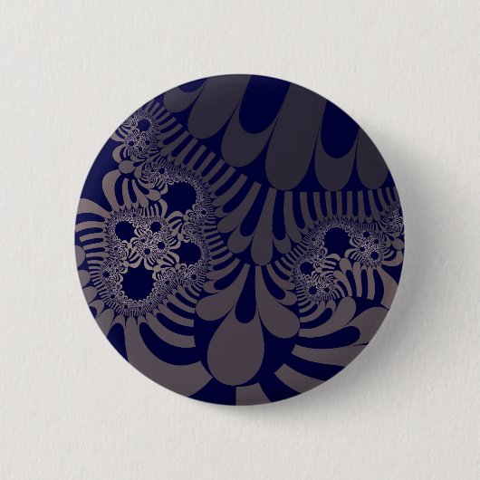 Blau und Silber Mod Button (Vorderseite)