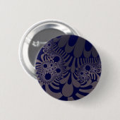 Blau und Silber Mod Button (Vorne & Hinten)