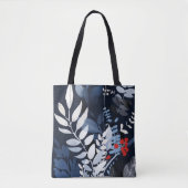 Blau und Silber Tasche (Vorderseite)