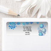 Blau- und Silberner Frohe Festtage (Insitu)