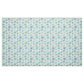 Blau und Suppenschildkröten Stoff (Fat Quarter (45,7 x 55,9 cm))