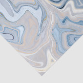 Blau- und Tan-Agate-Muster Seidenpapier (Ausschnitt)