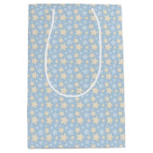 BLAU- UND TAN BABY BOY STARTEN MITTLERE GESCHENKTÜTE (Vorderseite)