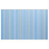 Blau- und Tan-Farblinien/Streifen-Muster Stoff (Fat Quarter (45,7 x 55,9 cm))