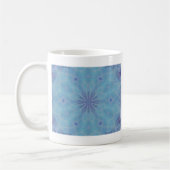 Blau und Türkis Kaffeetasse (Links)