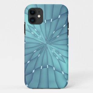 Blau und Türkis Metallic Star Case-Mate iPhone Hülle