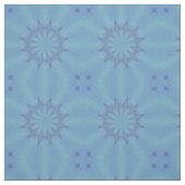 Blau und Türkis Muster 3 Stoffe (Muster)