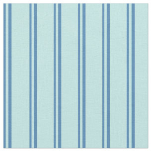 Blau und Türkis Streifen/Muster der Linse Stoff