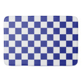 Blau und Weiß Badematte (Vorderseite)