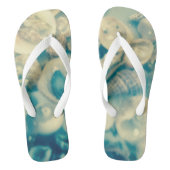Blau und Weiß Badesandalen (Fußbett)